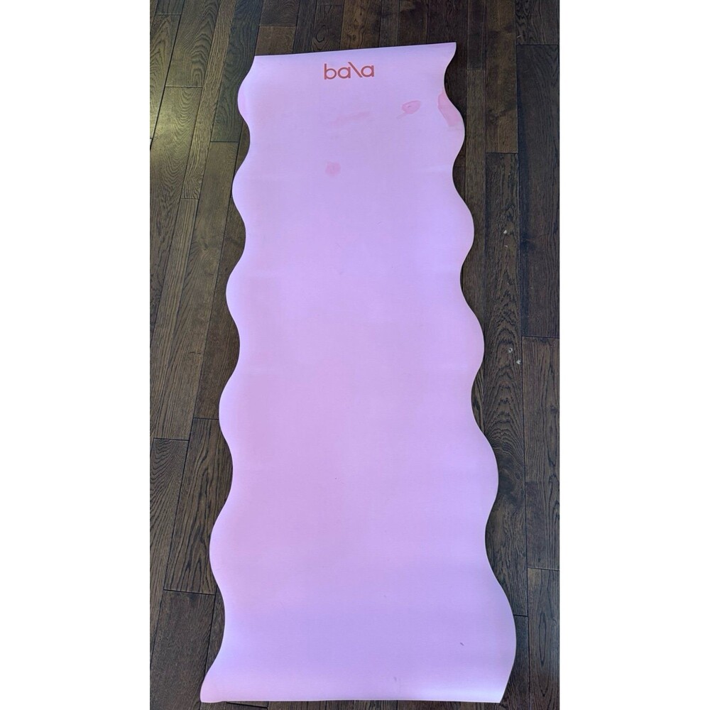 Bala Wavy Mat 5mm Blush Pink Yoga Pilates Home Workout Exercise - Picture 2 of 6